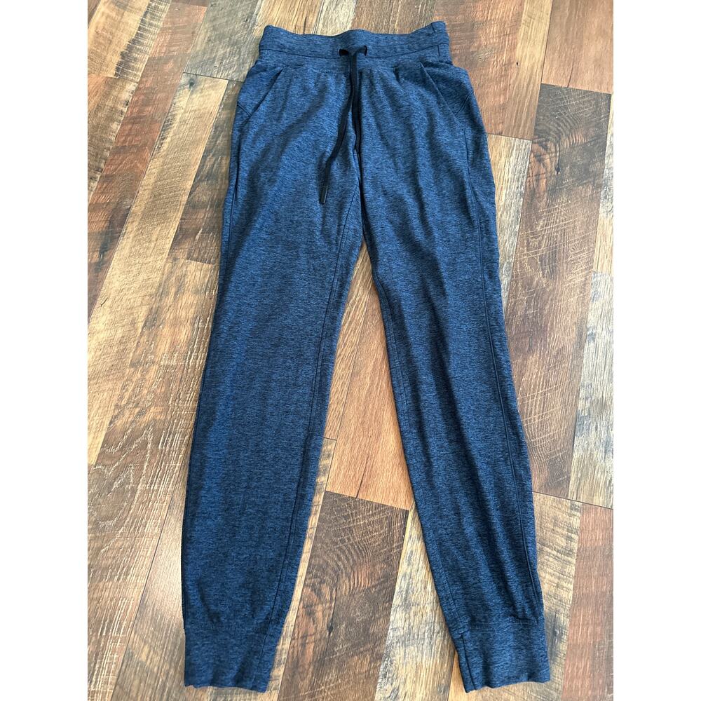 Lululemon Ready to Rulu Jogger 29" Heathered True Navy Black Size 2